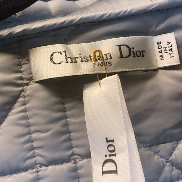 DIOR MACROCANNAGE HOODED PEACOAT - Picture 3 of 3
